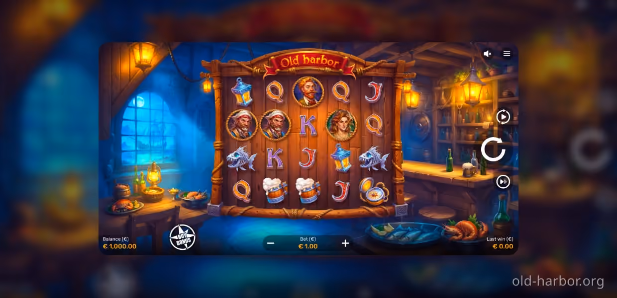 Old Harbor — ICONIC21: slot gameplay